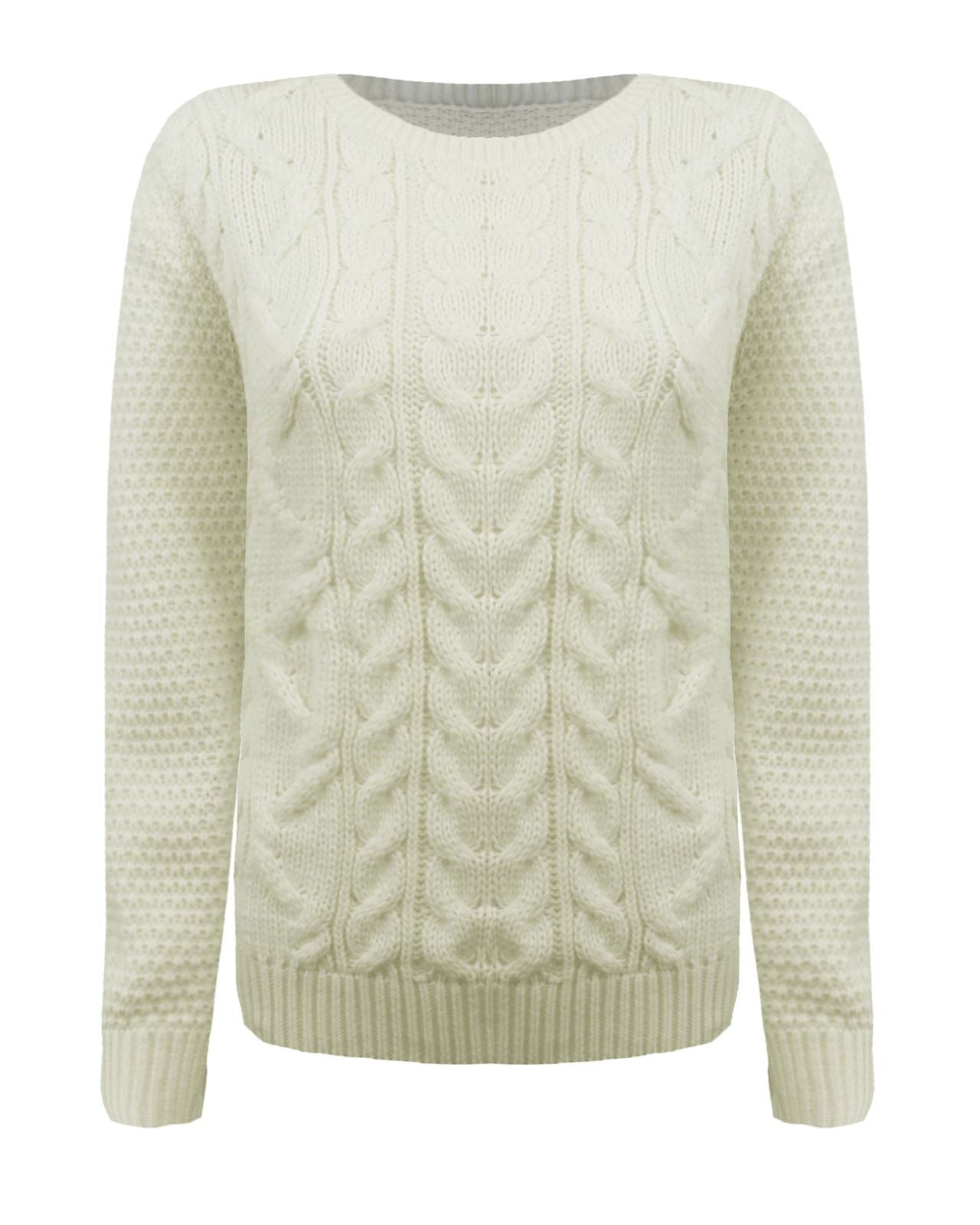 Women Cable Knit Jumper