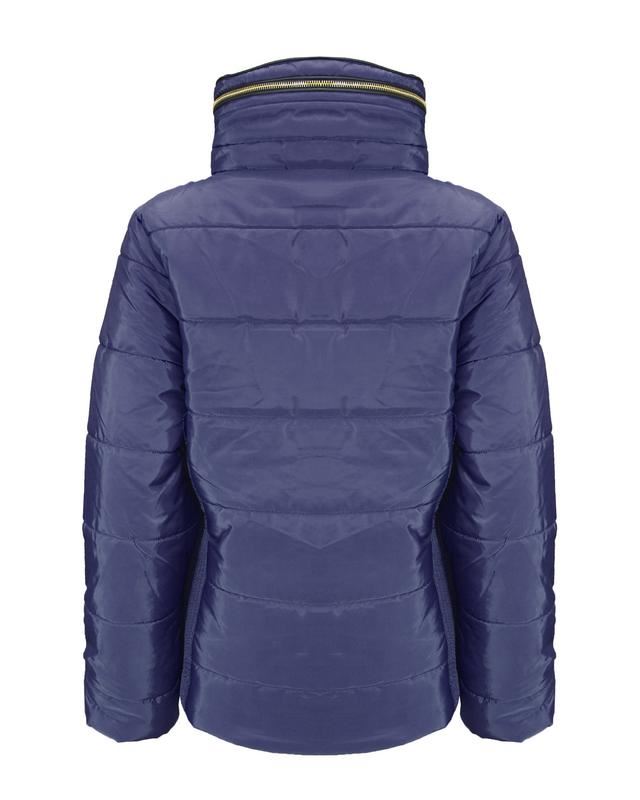 New Ladies Women Concealed Hooded Long Sleeve Quilted Padded Bubble Jacket Coat