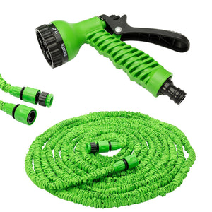 Expandable Garden Hose With Spray Gun