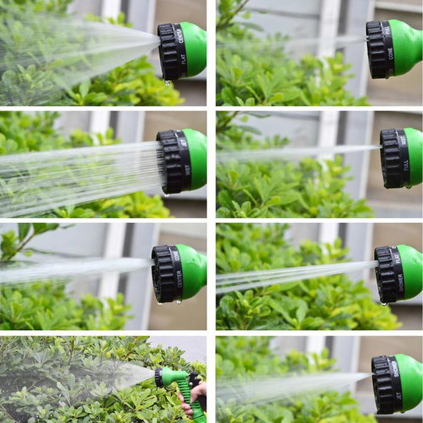 Expandable Garden Hose With Spray Gun