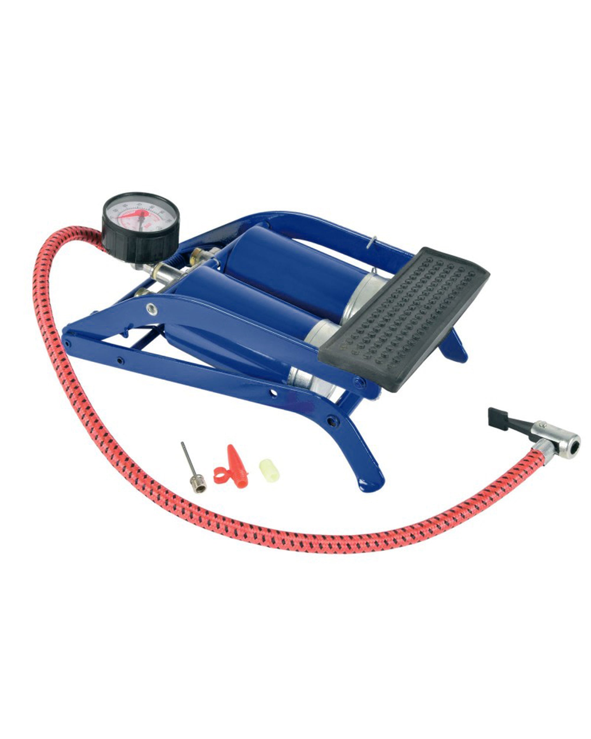 New Double Barrel Cylinder Air Infiltrator Foot Pump