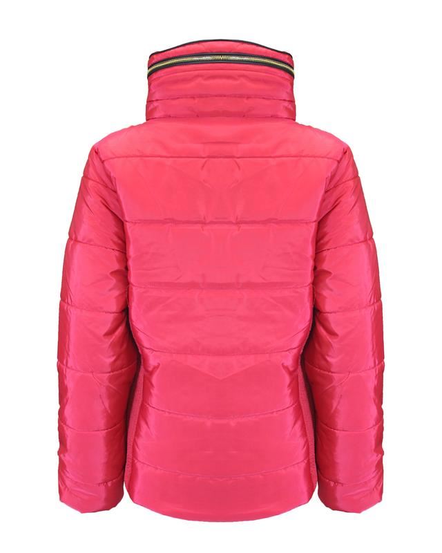 New Ladies Women Concealed Hooded Long Sleeve Quilted Padded Bubble Jacket Coat