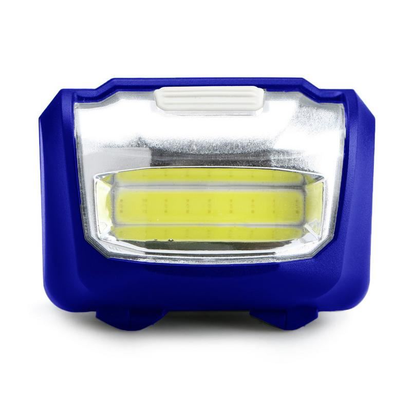 LED Head Light Mini Headlamp Bright Outside Camping Fishing Flashlight COB 3W