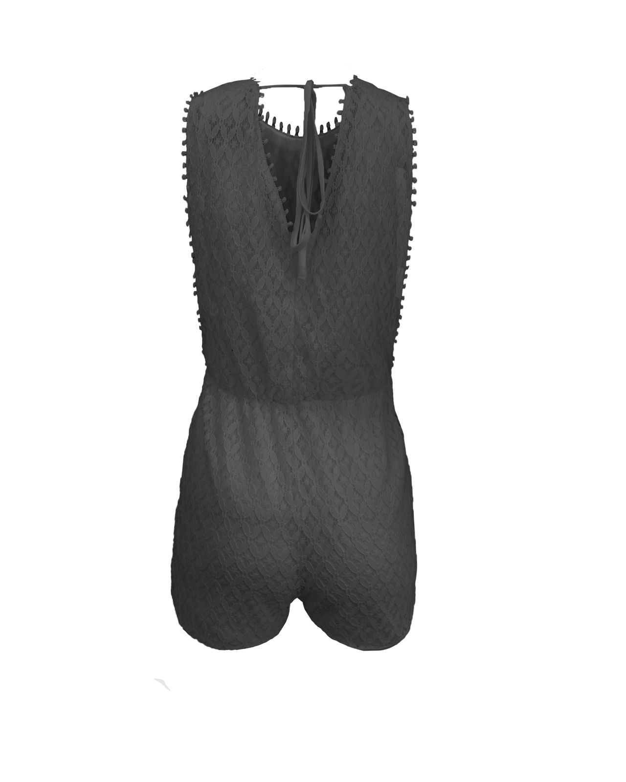 Womens Holiday Mini Playsuit Ladies Jumpsuit Summer Beach Dress Shorts UK Stock