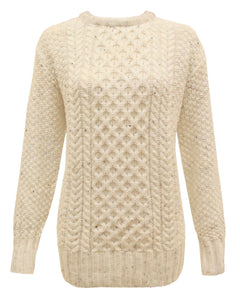 LADIES CABLE KNIT JUMPER