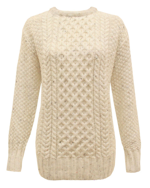 LADIES CABLE KNIT JUMPER