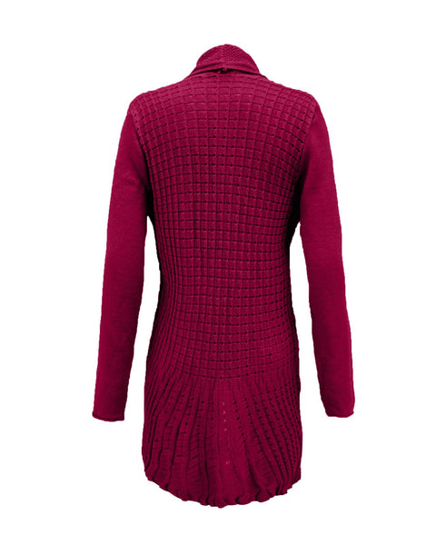 Women's Knitted Boyfriend Open Front Cardigan