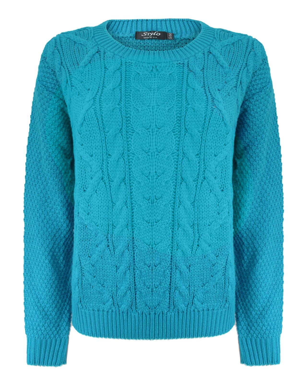 Women Cable Knit Jumper