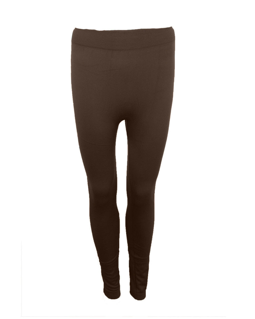 NEW LADIES WOMENS FLEECE LINED WINTER TIGHT PENCIL TROUSER THERMAL LEGGING 8-14