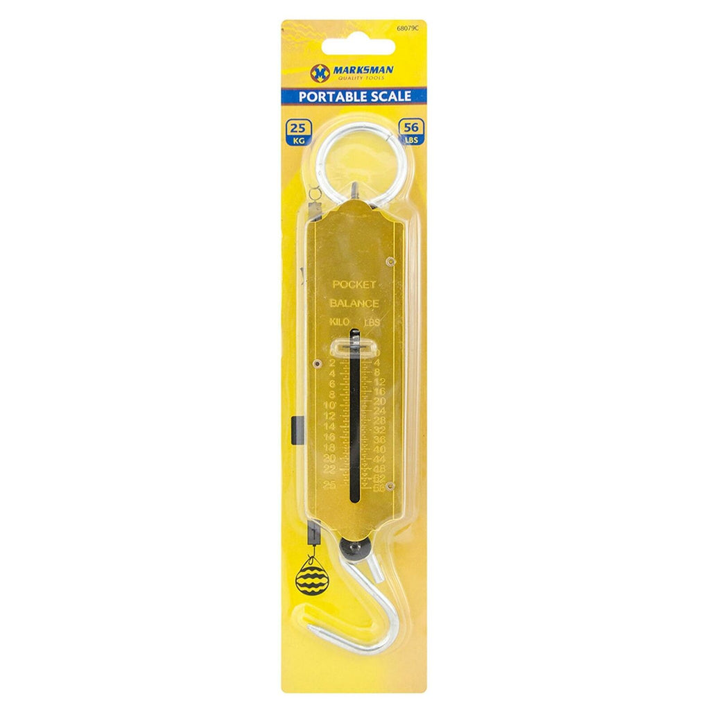 Heavy Duty Hanging Hook Handheld Metal Mechanical Weighing Scale Luggage 25kg