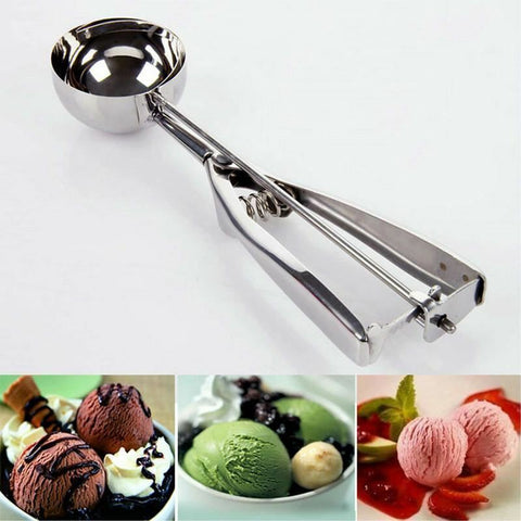 Stainless Steel Scoop Ice Cream Spoon 6cm