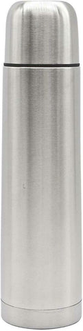 High Grade 18/8 Stainless Steel Vacuum Flask Silver Insulated Thermos