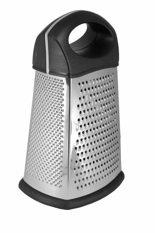 Heavy Duty 4 Way Grater Stainless Steel Kitchen Slicer Cutter Tools 8''