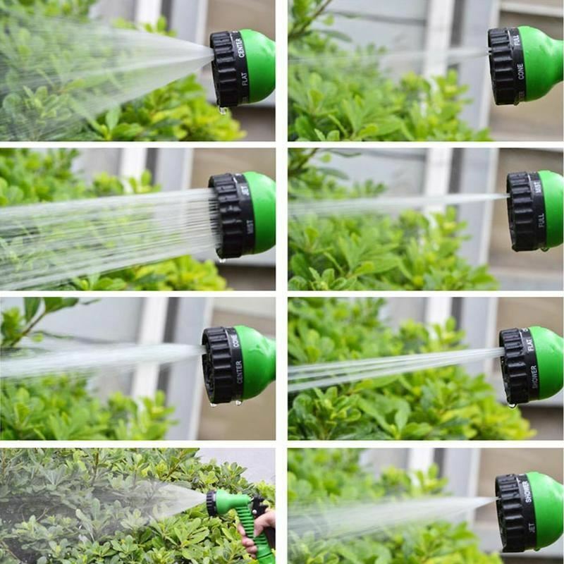 25/50/75/100 Foot Expandable Garden Hose Flexible Pipe Expanding With Spray Gun