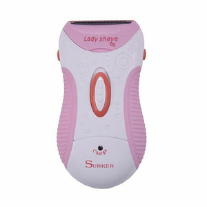 Lady Women Electric Washable Wireless Rechargeable Shaver Wet Dry Surker Trimmer