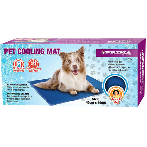 Pet Dog Cat Cooling Gel Mat Bed Summer Heat Relief Non Toxic Cushion Pad Collars