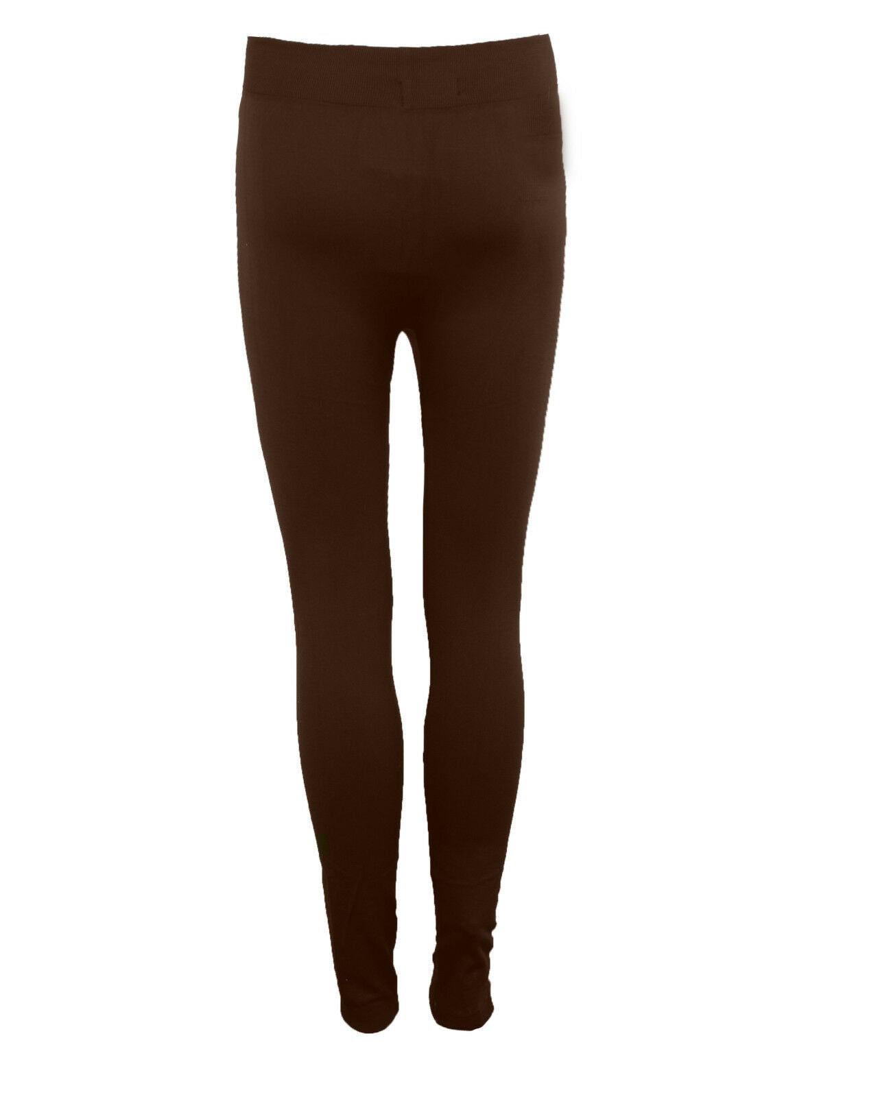 NEW LADIES WOMENS FLEECE LINED WINTER TIGHT PENCIL TROUSER THERMAL LEGGING 8-14