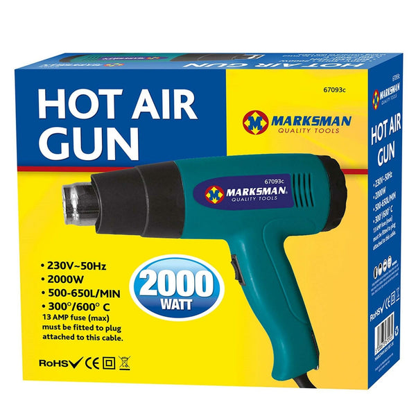 New 230v Quality Tool 2000w Hot Air Gun Variable Temperature Control 300c-600c