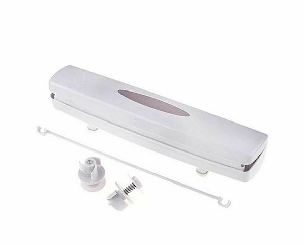 New Wraptastic Smart Food Pull Press Wrap Foil Wax Paper Dispenser Home Wrapper