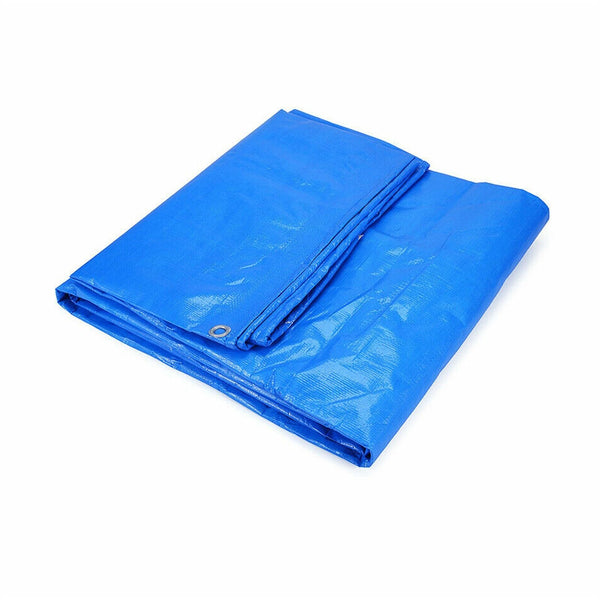 New Multi Purpose Waterproof Poly Cotton Tarp Breathable Car Utility Cover 4x5m
