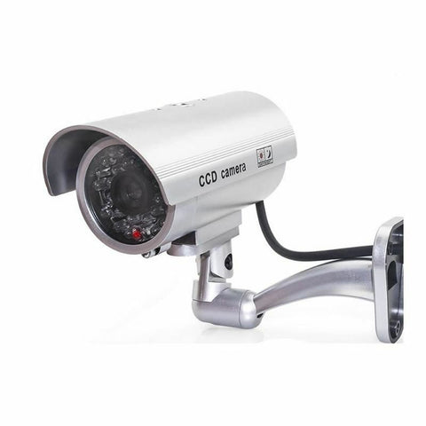 New LED light Outdoor Indoor Fake CCTV Camera Security Simulation Surveillance
