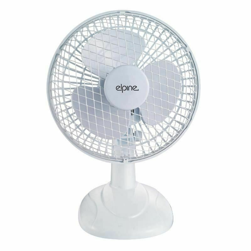 New 230v Elegant Design 2 in 1 6” Clip on Desk Fan Table Fan 3 Pin Plug UK Stock