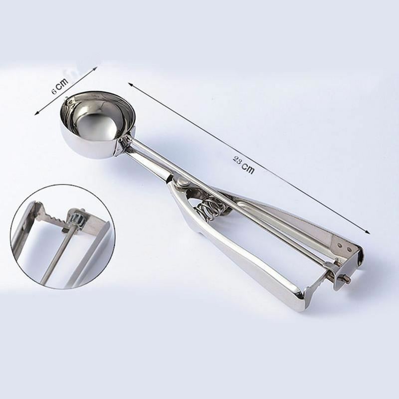 Stainless Steel Scoop Ice Cream Spoon 6cm