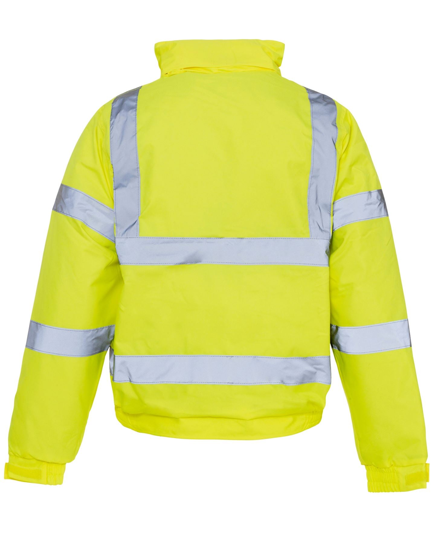 HI VIZ VIS STANDARD PARKA WATERPROOF WORKWEAR COAT REFLECTIVE BOMER JACKET 8-20