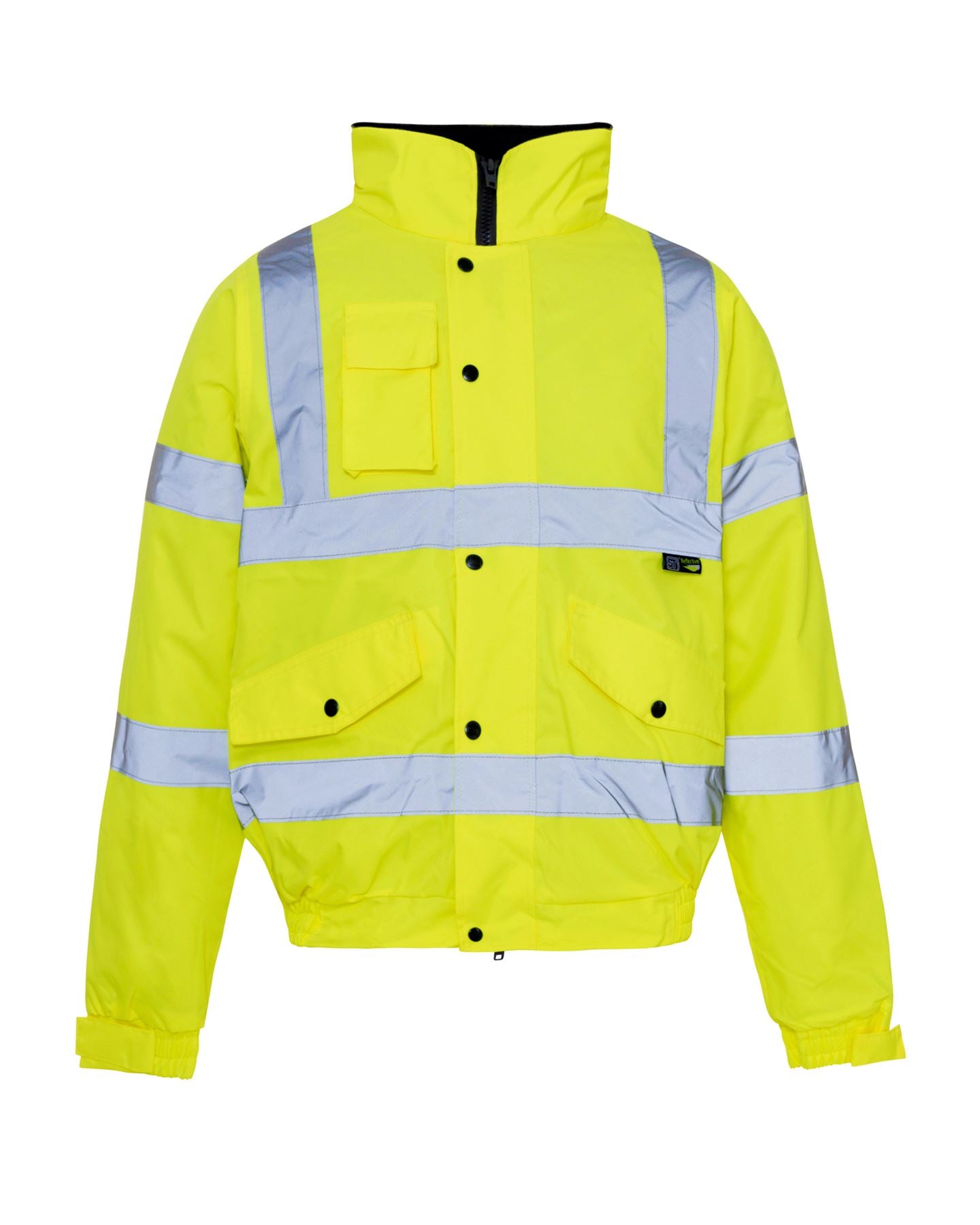 HI VIZ VIS STANDARD PARKA WATERPROOF WORKWEAR COAT REFLECTIVE BOMER JACKET 8-20