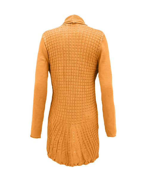 Women's Knitted Boyfriend Open Front Cardigan