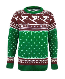 Men Knitted Fairisle Ski Christmas Xmas Sweater