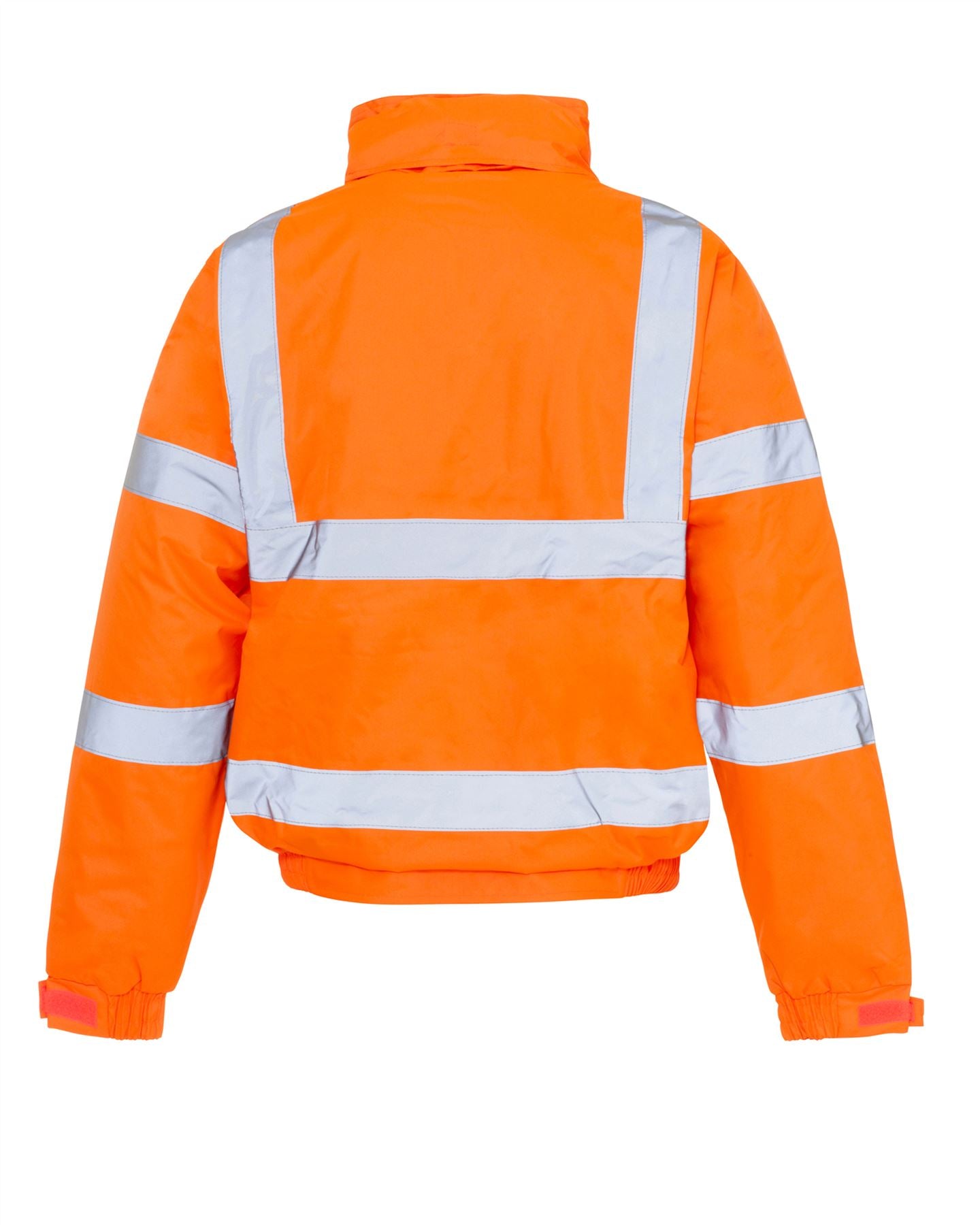 HI VIZ VIS STANDARD PARKA WATERPROOF WORKWEAR COAT REFLECTIVE BOMER JACKET 8-20