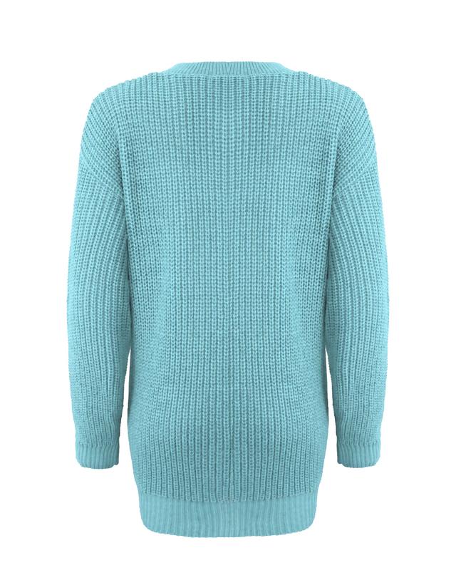 Aqua Baggy Jumper