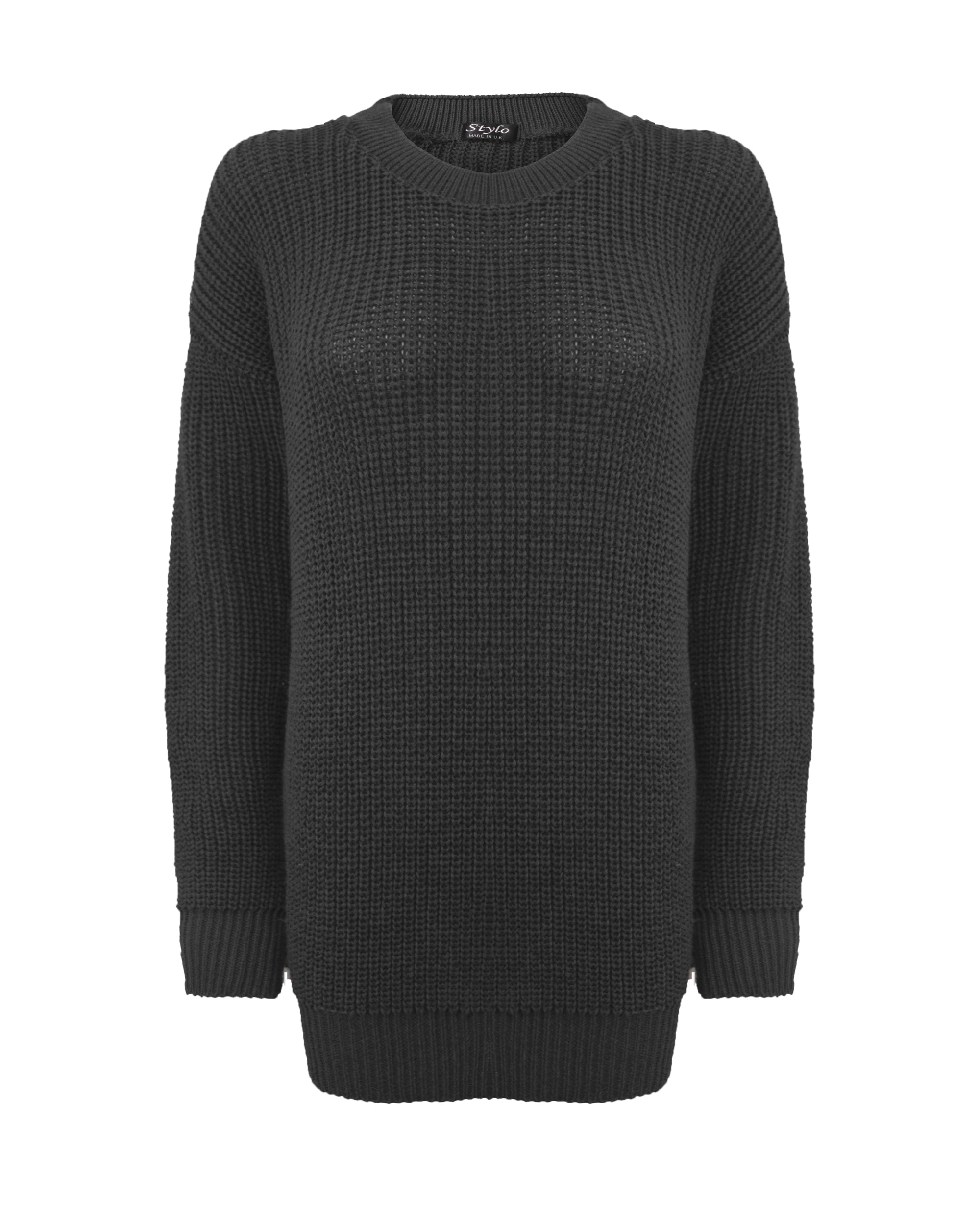 Black Baggy Jumper