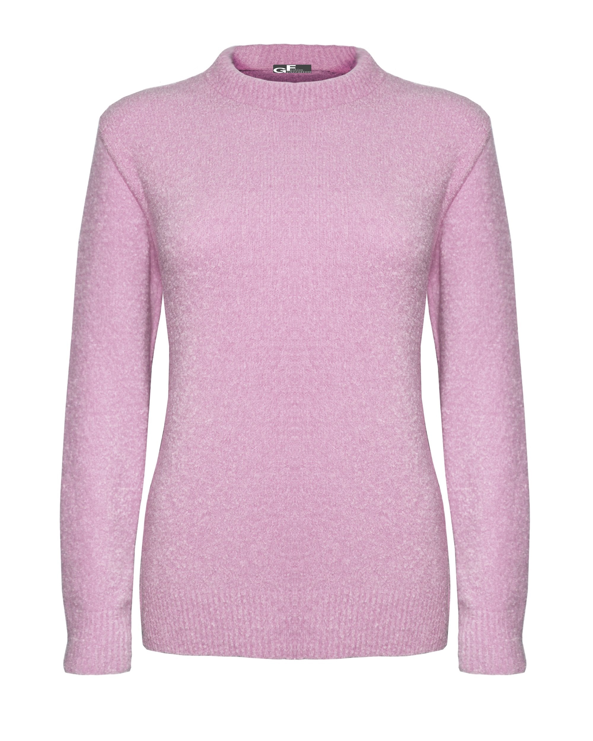 Dusty Pink Soft Touch Knitted Jumper for Women
