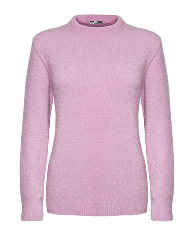 Dusty Pink Soft Touch Knitted Jumper for Women