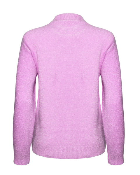 Hot Pink Soft Touch Knitted Jumper for Women