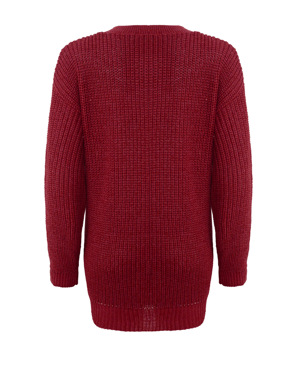 Wine Baggy Jumper