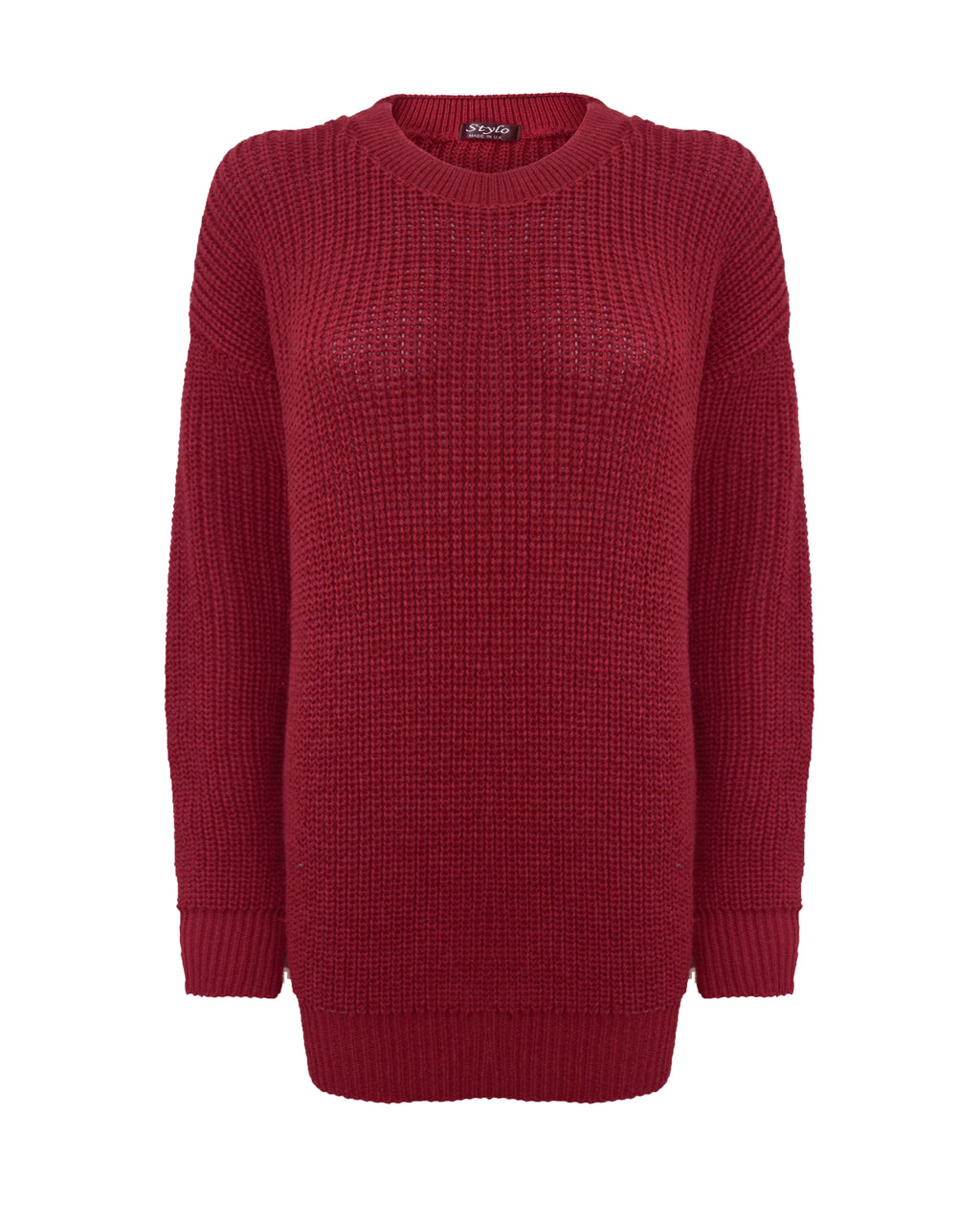 Wine Baggy Jumper