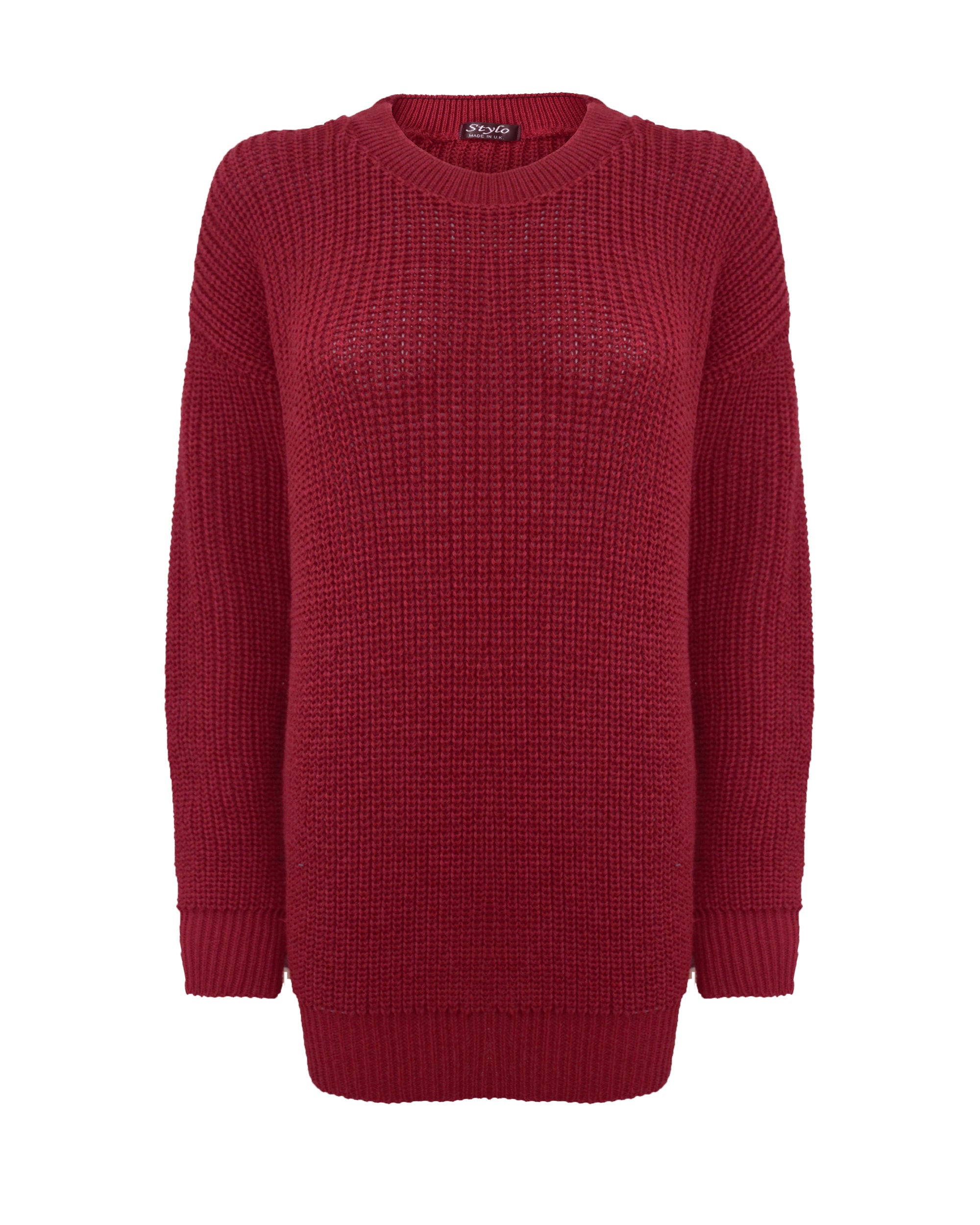 Wine Baggy Jumper