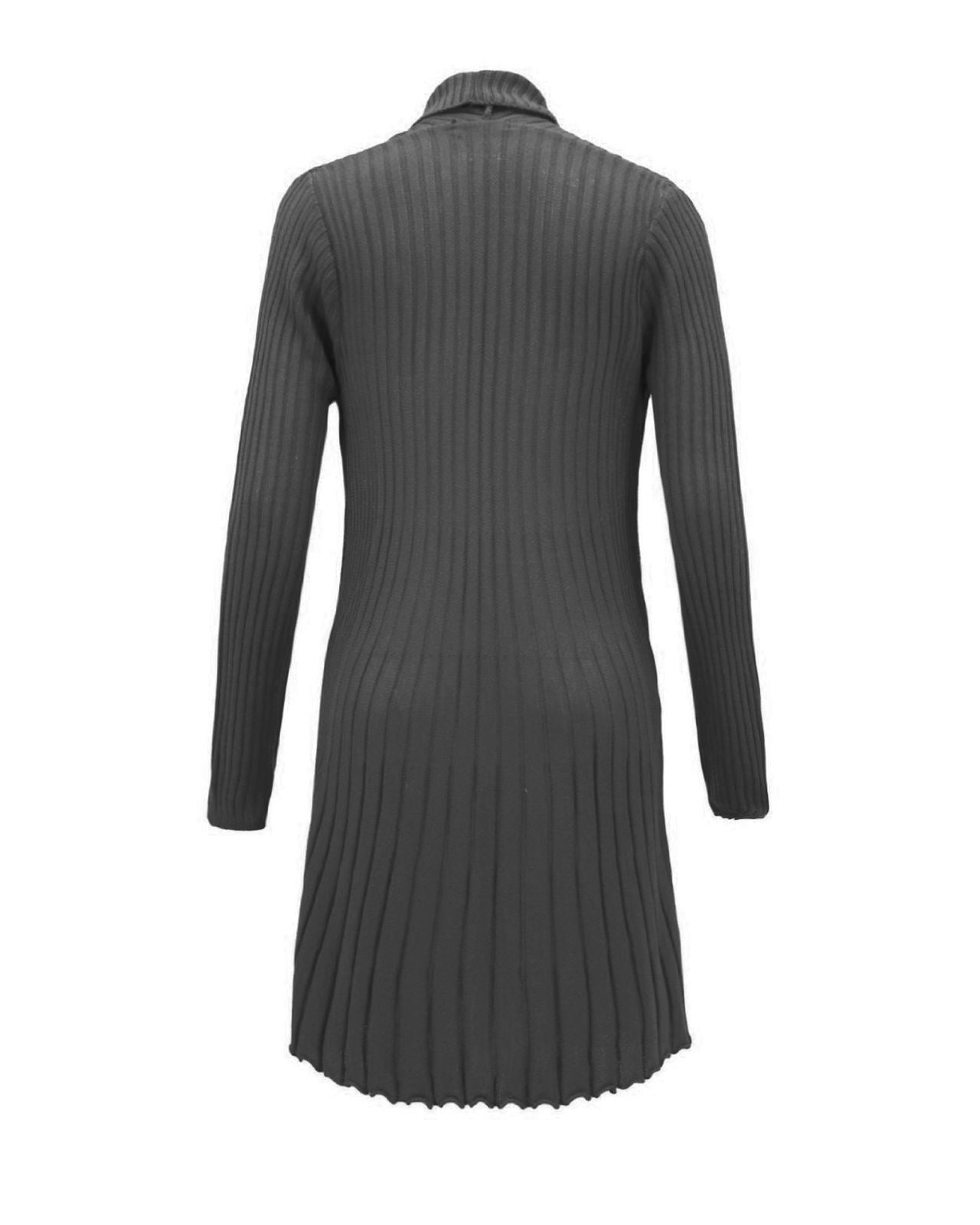 Ladies Women Knitted Brooch Boyfriend Cardigan Waterfall Summer Dress Top Jumper