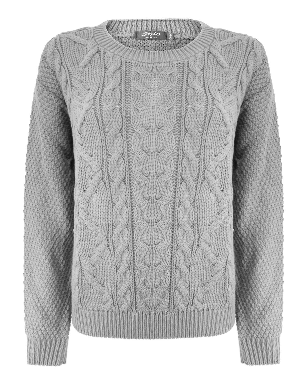 Women Cable Knit Jumper