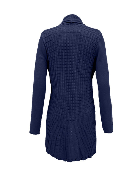 Women's Knitted Boyfriend Open Front Cardigan