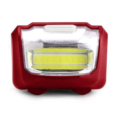 LED Head Light Mini Headlamp Bright Outside Camping Fishing Flashlight COB 3W