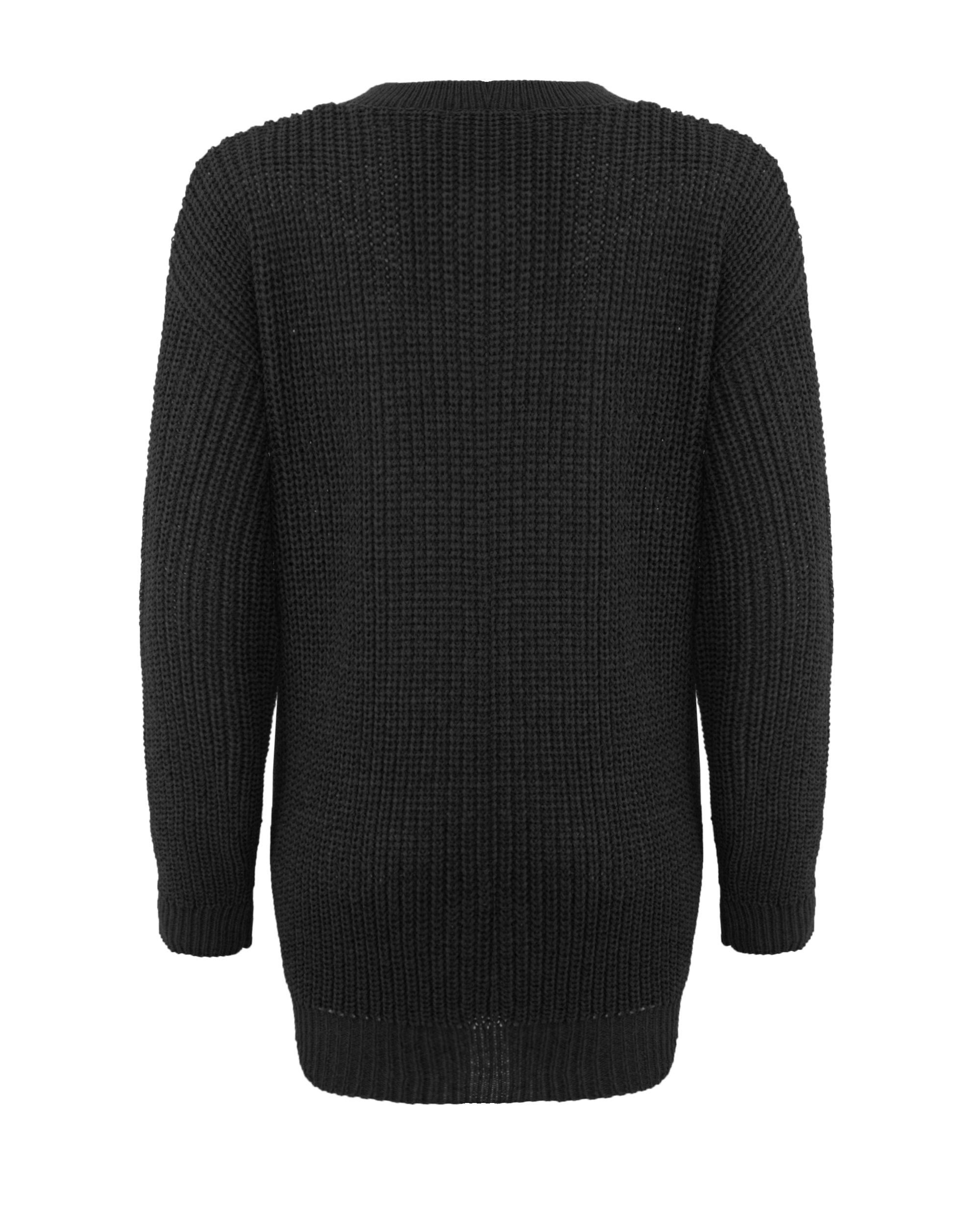 Black Baggy Jumper