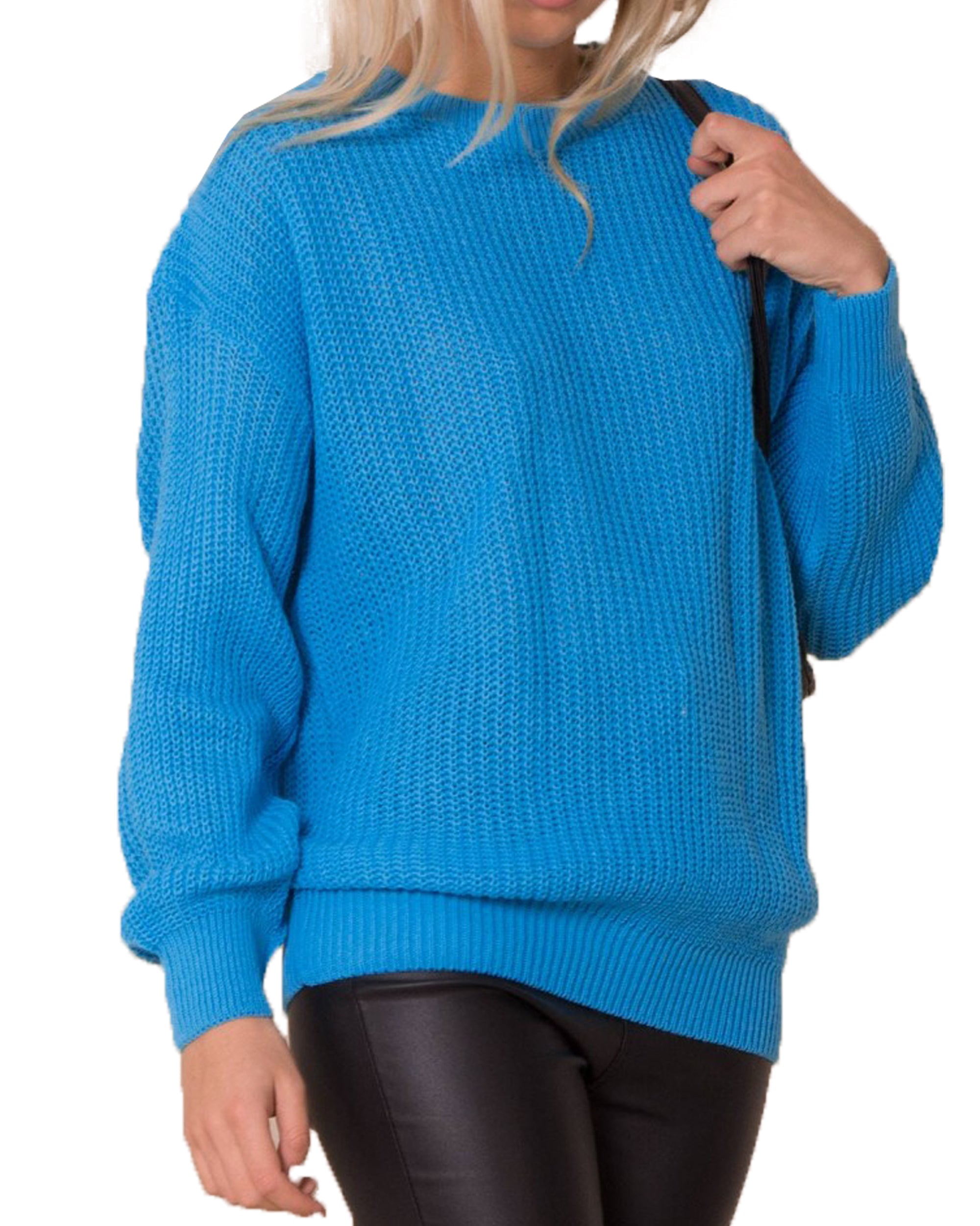 Blue Baggy Jumper