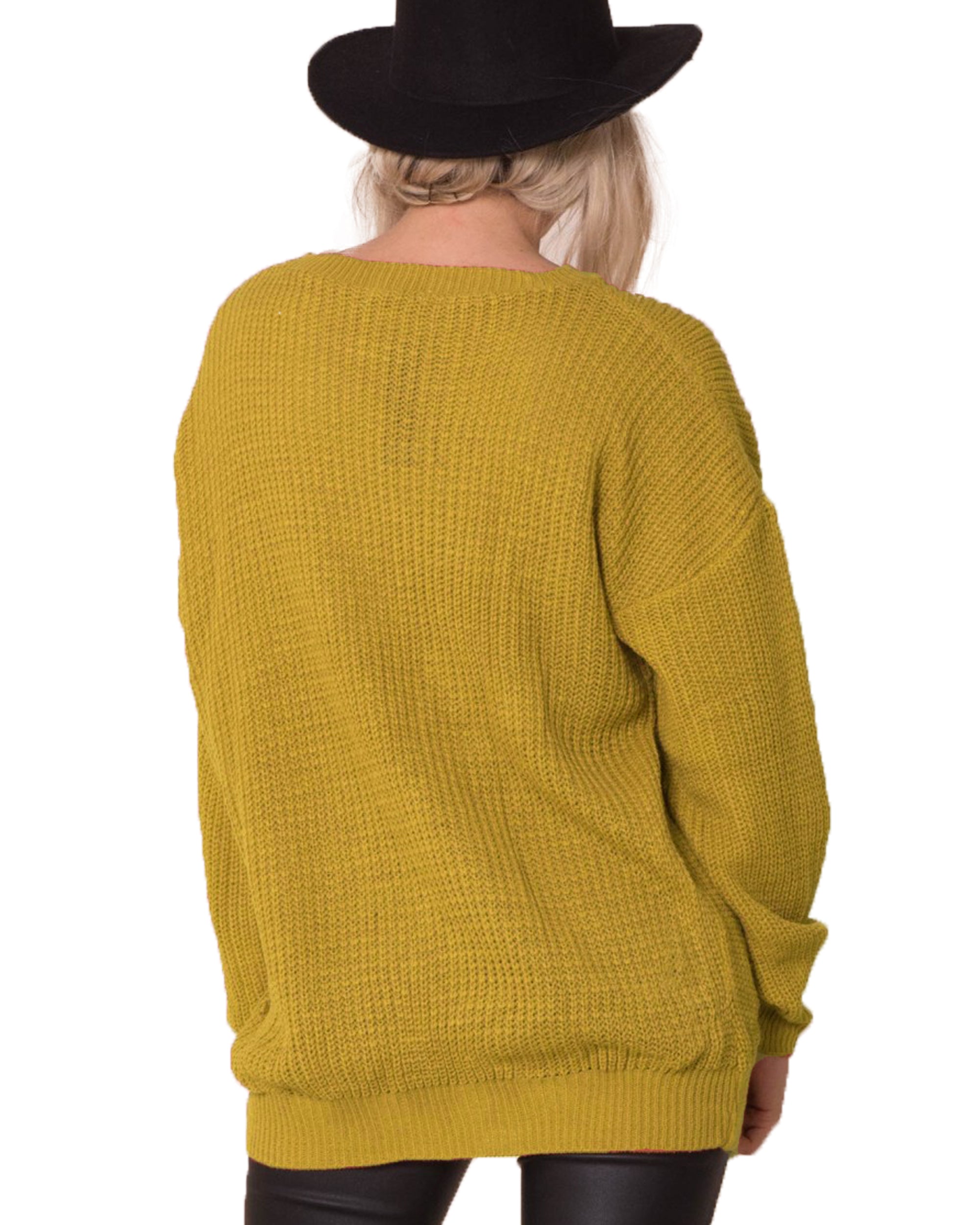 Camel Baggy Jumper