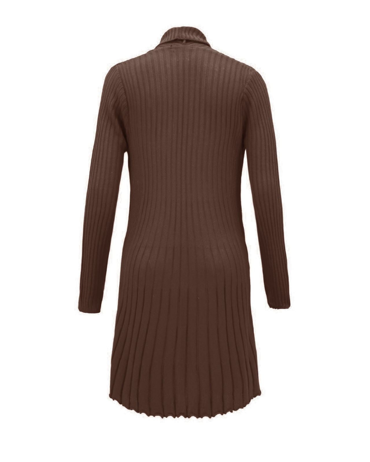 Ladies Women Knitted Brooch Boyfriend Cardigan Waterfall Summer Dress Top Jumper