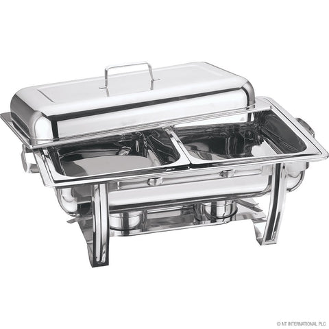 Double Compartment Chafing Dish