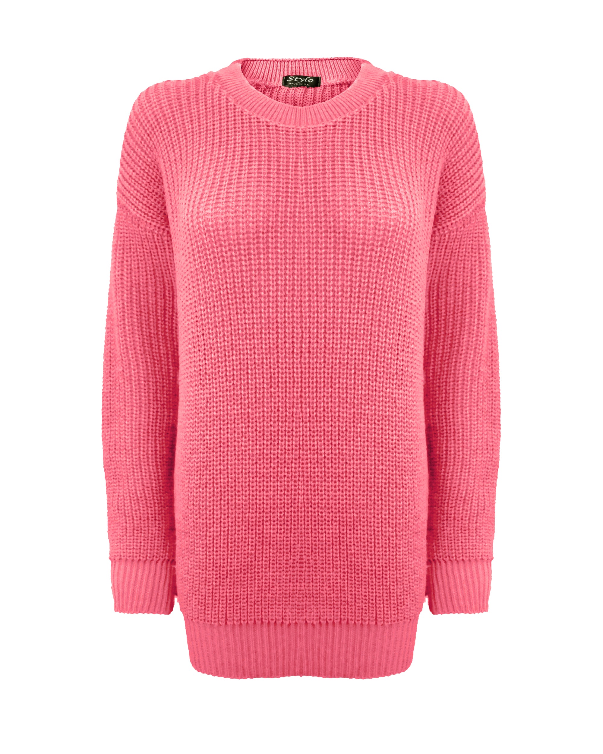 Coral Baggy Jumper